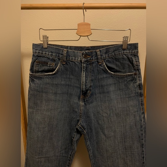 Men’s Calvin Klein Relaxed Straight Denim Jeans 32 in Excellent Condition - Picture 3 of 8